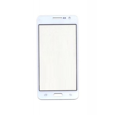 Replacement Front Glass For Samsung Galaxy Grand Prime 4g White By - Maxbhi.com