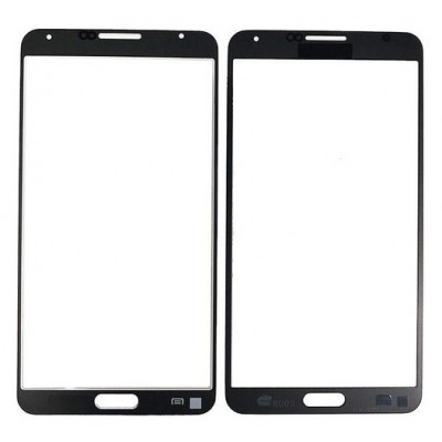 Replacement Front Glass For Samsung Galaxy Note 3 Neo 3g Smn750 Black By - Maxbhi Com