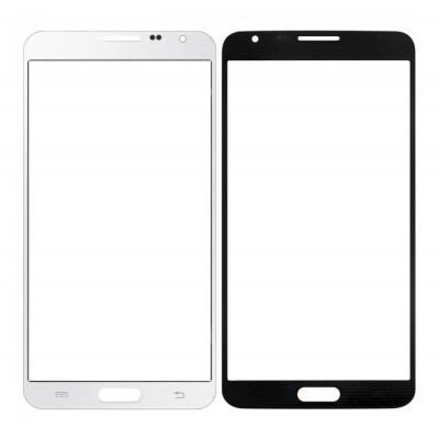 Replacement Front Glass For Samsung Galaxy Note 3 Neo 3g Smn750 White By - Maxbhi Com