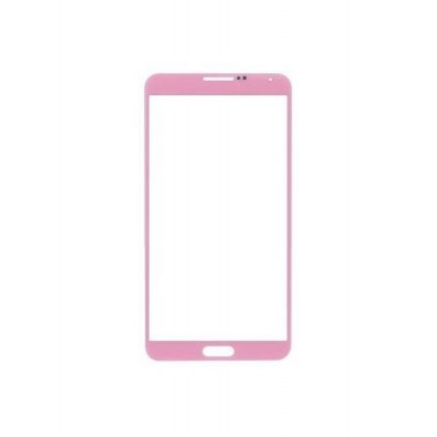 Replacement Front Glass For Samsung Galaxy Note 3 Neo Lte Plus Smn7505 Pink By - Maxbhi.com