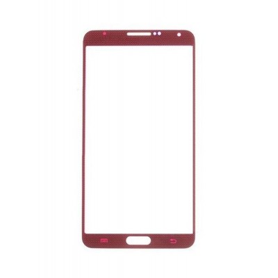 Replacement Front Glass For Samsung Galaxy Note 3 Neo Lte Plus Smn7505 Red By - Maxbhi.com