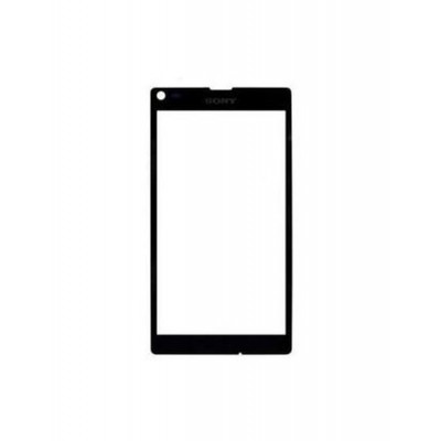 Replacement Front Glass For Sony Xperia L C2104 Red By - Maxbhi.com