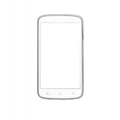 Replacement Front Glass For Xolo Q1000 Opus White By - Maxbhi.com