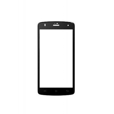 Replacement Front Glass For Lava Iris Selfie 50 Black By - Maxbhi.com
