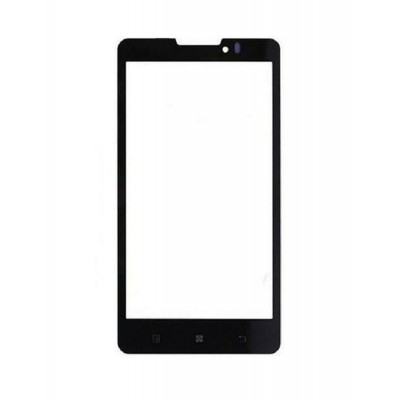 Replacement Front Glass For Lenovo P780 Black By - Maxbhi.com