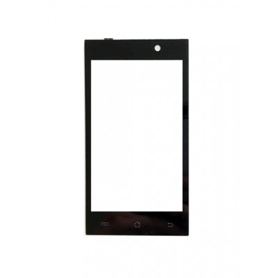 Replacement Front Glass For Micromax A093 Canvas Fire Black By - Maxbhi.com