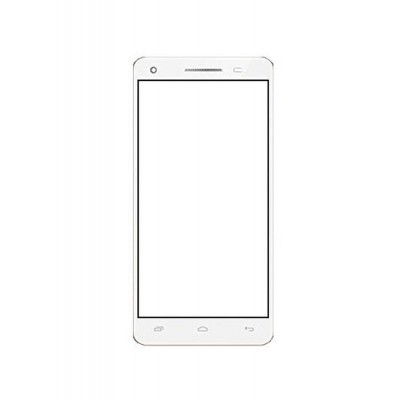 Replacement Front Glass For Micromax Canvas 4 Plus A315 White By - Maxbhi.com