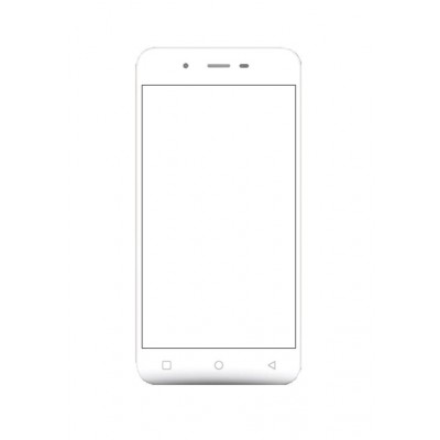 Replacement Front Glass For Micromax Canvas Spark White By - Maxbhi.com