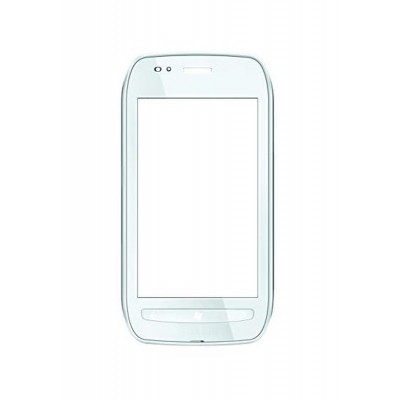 Replacement Front Glass For Nokia Lumia 710 White By - Maxbhi.com