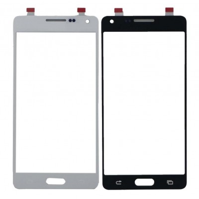 Replacement Front Glass For Samsung Galaxy A5 Duos Silver By - Maxbhi Com