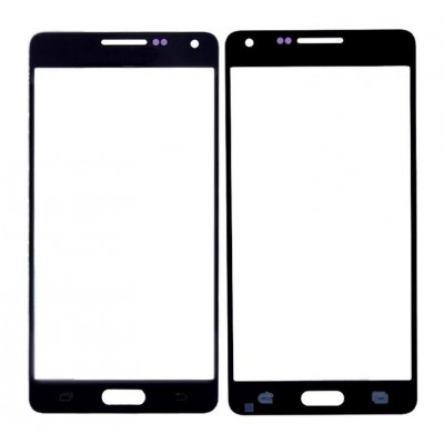 Replacement Front Glass For Samsung Galaxy A5 Sma5000 Black By - Maxbhi Com