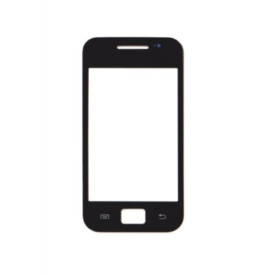 Replacement Front Glass For Samsung Galaxy Ace S5830 Black By - Maxbhi.com