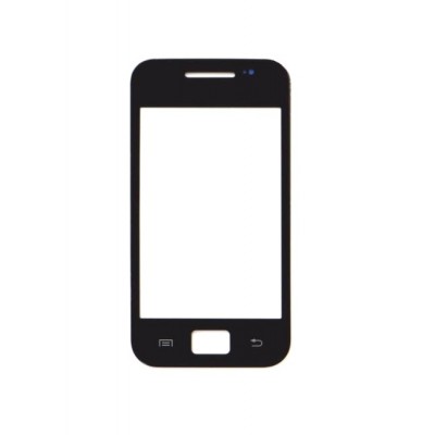 Replacement Front Glass For Samsung Galaxy Ace S5830i Black By - Maxbhi.com