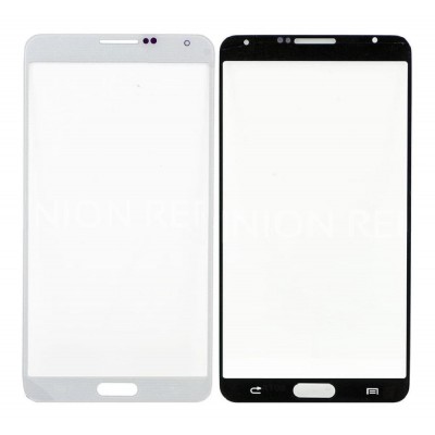 Replacement Front Glass For Samsung Galaxy Note 3 N9000 Blue By - Maxbhi Com