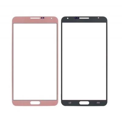 Replacement Front Glass For Samsung Galaxy Note 3 N9002 With Dual Sim Pink By - Maxbhi Com