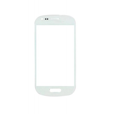 Replacement Front Glass For Samsung Galaxy S3 Mini White By - Maxbhi.com