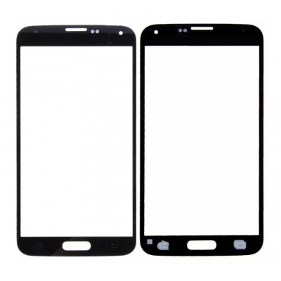 Replacement Front Glass For Samsung Galaxy S5 Smg900h Gold By - Maxbhi Com