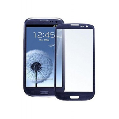 Replacement Front Glass For Samsung I9300i Galaxy S3 Neo Blue By - Maxbhi.com