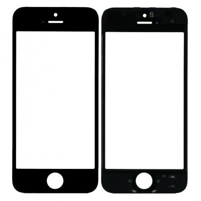 Replacement Front Glass For Apple Iphone 5 16gb Black By - Maxbhi Com