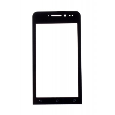 Replacement Front Glass For Asus Zenfone 4 A450cg Black By - Maxbhi.com