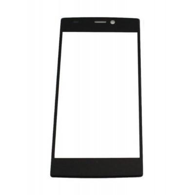 Replacement Front Glass For Gionee Elife S5.5 Black By - Maxbhi.com