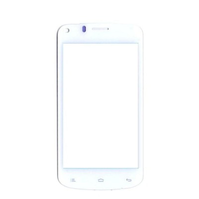 Replacement Front Glass For Gionee Pioneer P3 White By - Maxbhi.com