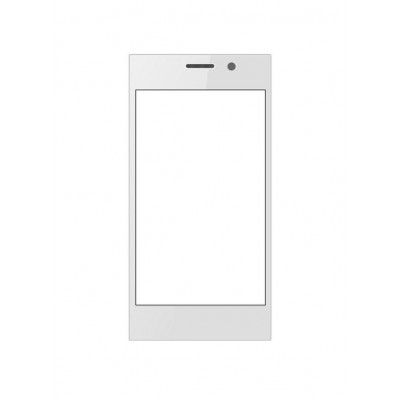Replacement Front Glass For Karbonn Smart A11 Star White By - Maxbhi.com