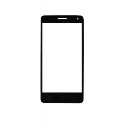 Replacement Front Glass For Lenovo S660 Black By - Maxbhi.com