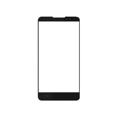 Replacement Front Glass For Panasonic Eluga S Black By - Maxbhi.com