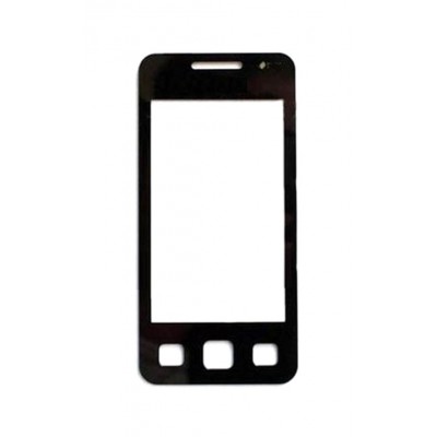 Replacement Front Glass For Samsung C6712 Star Ii Duos Black By - Maxbhi.com