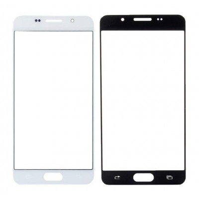Replacement Front Glass For Samsung Galaxy A5 2016 White By - Maxbhi Com