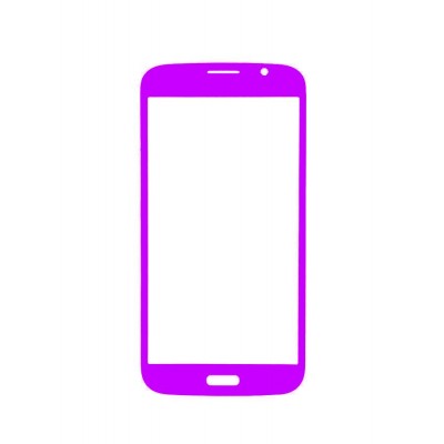 Replacement Front Glass For Samsung Galaxy Mega 5.8 I9150 Purple By - Maxbhi.com
