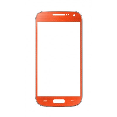 Replacement Front Glass For Samsung I9190 Galaxy S4 Mini Orange By - Maxbhi.com
