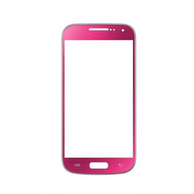 Replacement Front Glass For Samsung I9190 Galaxy S4 Mini Pink By - Maxbhi.com