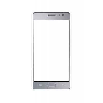 Replacement Front Glass For Samsung Z3 Silver By - Maxbhi.com