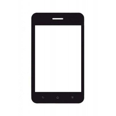 Replacement Front Glass For Sony Xperia Tipo Dual St21i2 Black By - Maxbhi.com