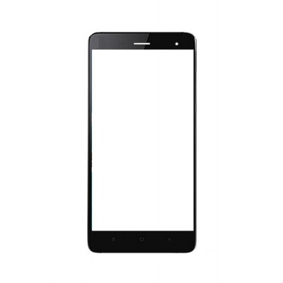 Replacement Front Glass For Xiaomi Mi Note Black By - Maxbhi.com