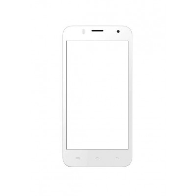 Replacement Front Glass For Intex Aqua Y4 White By - Maxbhi.com