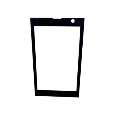 Replacement Front Glass For Intex Cloud Y2 Black By - Maxbhi.com