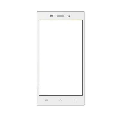 Replacement Front Glass For Karbonn A6 Turbo White By - Maxbhi.com