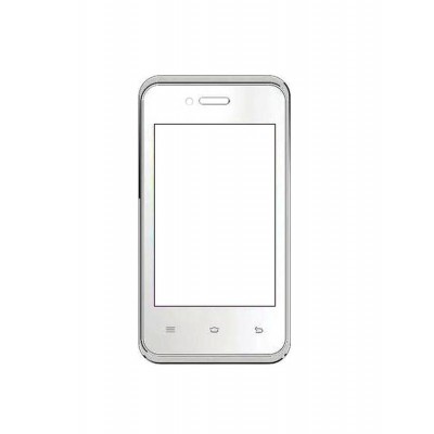 Replacement Front Glass For Karbonn Smart A52 Plus White By - Maxbhi.com