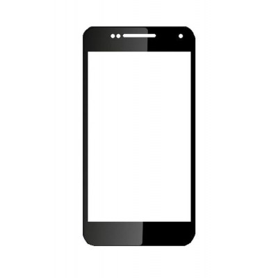 Replacement Front Glass For Micromax A90s Black By - Maxbhi.com