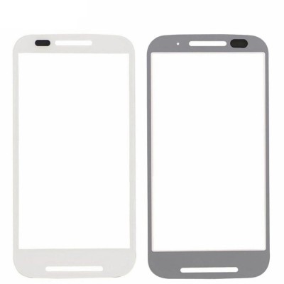 Replacement Front Glass For Motorola Moto E Xt1021 White By - Maxbhi Com