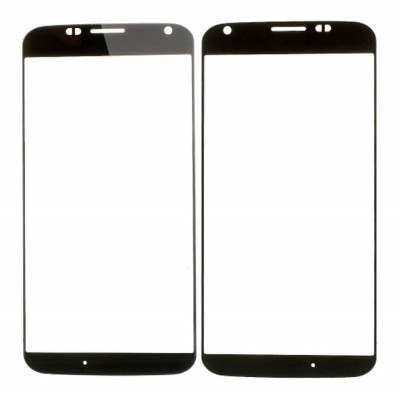 Replacement Front Glass For Motorola Moto X Black By - Maxbhi Com