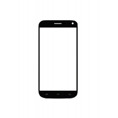 Replacement Front Glass For Panasonic P41 Black By - Maxbhi.com