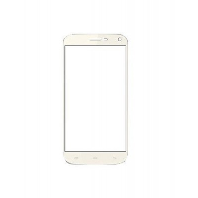 Replacement Front Glass For Panasonic P41 White By - Maxbhi.com