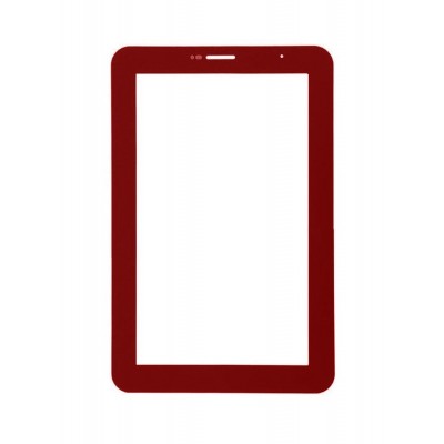 Replacement Front Glass For Samsung Galaxy Tab 2 7.0 P3100 Red By - Maxbhi.com