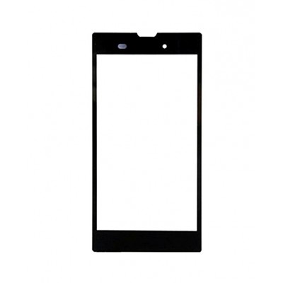 Replacement Front Glass For Sony Xperia T3 D5102 Black By - Maxbhi.com