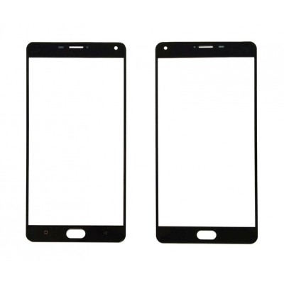 Replacement Front Glass For Gionee M5 Plus Black By - Maxbhi Com