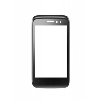 Replacement Front Glass For Karbonn Titanium S1 Plus Black By - Maxbhi.com